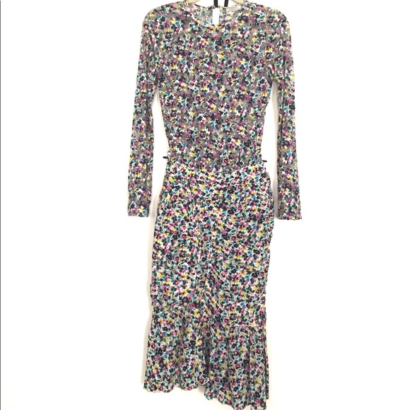 Nina Ricci Mini Pansy Print Co-ord Skirt Set - Picture 3 of 15